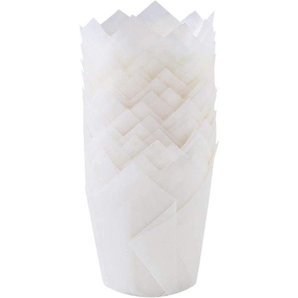150 Piezas Mini CáPsulas Para Hornear CáPsulas TulipáN Para Hornear Forros Para Cupcakes Forros Para Magdalenas Para Boda CumpleañOs-image