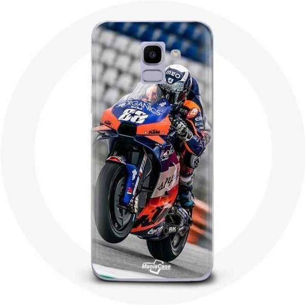 Funda - Samsung - Galaxy J6 2018 - Flexible - Miguel Oliveira Moto GP 88 - Blanco-image