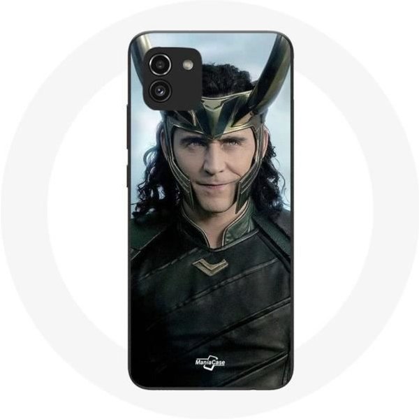 Funda Para Samsung Galaxy A03 Loki Thor Ragnarok Con Casco Temporada 1-image