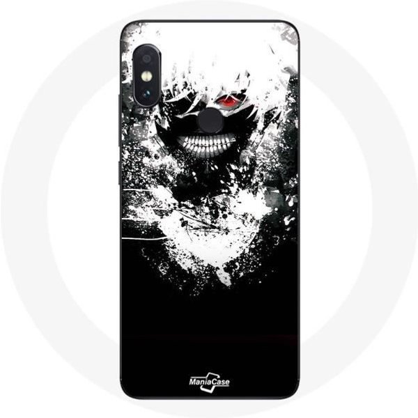 Funda Para Xiaomi Redmi Note 5 AI CáMara Dual Anime Tokyo Ghoul De Terror Puro Ken Kaneki-image