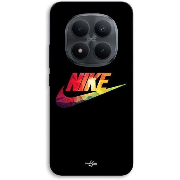 Funda De TeléFono - Maniacase - Xiaomi Redmi Note 15 Pro Plus 5G - Silicona Tpu - Logo Nike A Color - Negro Negro-image