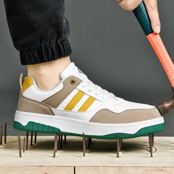 Obuwie Robocze Robocze MęSkie Trampki Robocze Buty Ochronne Ze Stalowym Noskiem Antyprzebiciowe Buty Robocze Niezniszczalne Buty PrzemysłOwe 43-image