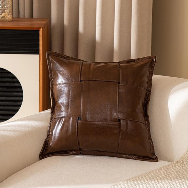 Funda De CojíN Decorativo MarróN 45X45CM Funda De CojíN NóRdica De Lujo Ligero DecoracióN Hogar Funda De Almohada Decorativa 2026 Nuevo 45X45Cm Brown-image