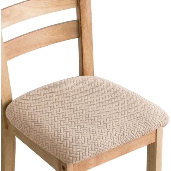 Fundas EláSticas Jacquard Para Sillas De Comedor Fundas EláSticas De Spandex Para Asientos Fundas Antideslizantes Para Sillas Tapizadas DecoracióN Del Hogar 1PC-image