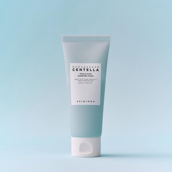 Skin1004 Mascarilla De Noche Centella AsiáTica De Madagascar Hyalu-Cica Mascarilla Hidratante Nocturna 100Ml 1 Pack (100Ml)-image