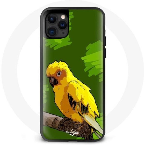 Funda Iphone 12 Periquito Amarillo-image