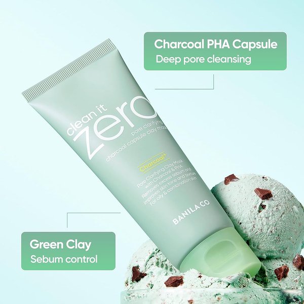 Mascarilla De Arcilla Clarificante Con CáPsulas De CarbóN Zero Pore Clean It 100G-image