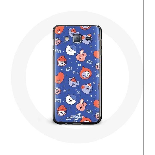 Funda De ProteccióN - Maniacase - Samsung Galaxy J3 - BTS Bangtan Sonyeondan BT21 - Navidad 2023 - Flexible-image