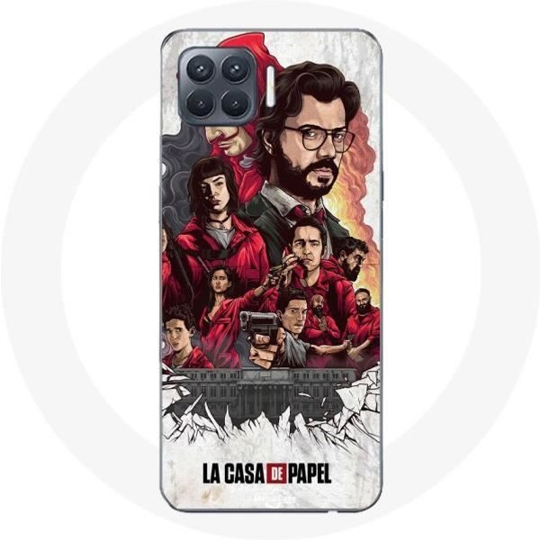 Funda - La Casa De Papel - Oppo A93 - Flexible - PóSter Art - ProteccióN óPtima-image