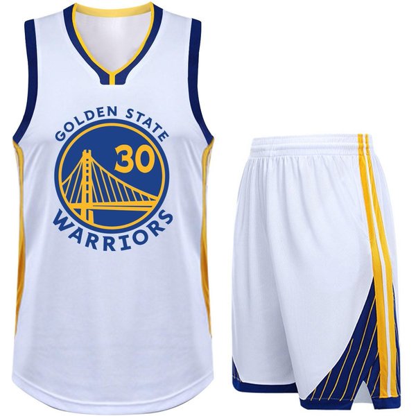 Ropa De Baloncesto Traje De Baloncesto Para Hombre Tops + Pantalones Conjunto De Traje De Camisetas De Baloncesto XL Blanco-image