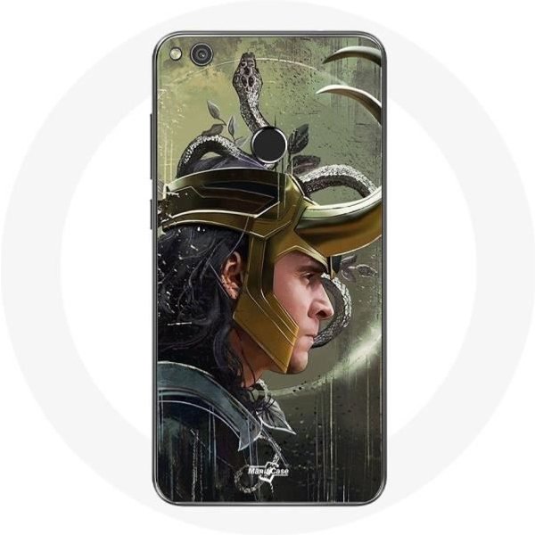 Funda Para Huawei P8 Lite 2017 Loki Thor Ragnarok Con Casco Fanart Temporada 1-image