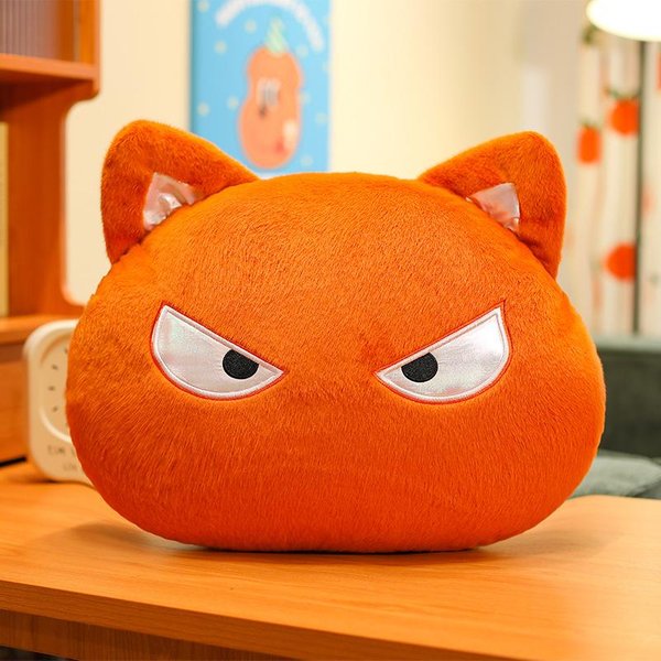 Lindo Juguete De Peluche De Gatito Animal De Peluche Creativo CojíN De Sofá Para NiñOs Regalo De CumpleañOs Navidad MuñEca Para Abrazar Al Dormir NiñAs Juguete Suave Para-image