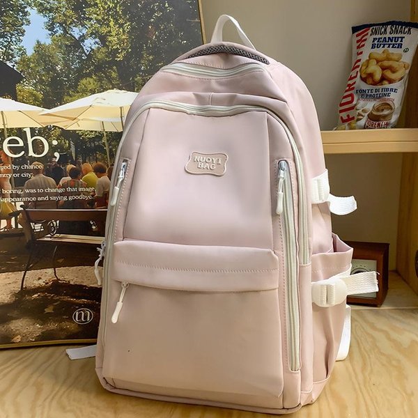 Mochila Sencilla Para Chicas Estudiantes Universitarias Estudiantes De Secundaria Estudiantes De Secundaria Baja Mochila Para Estudiantes De Secundaria Baja-image