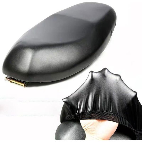 Funda Para Asiento De Motocicleta, Impermeable, A Prueba De Polvo, Protector Solar, Para Motocicleta, Scooter, Funda Protectora Para CojíN, Aislamiento TéRmico Para VehíCulos EléCtricos Negro-image
