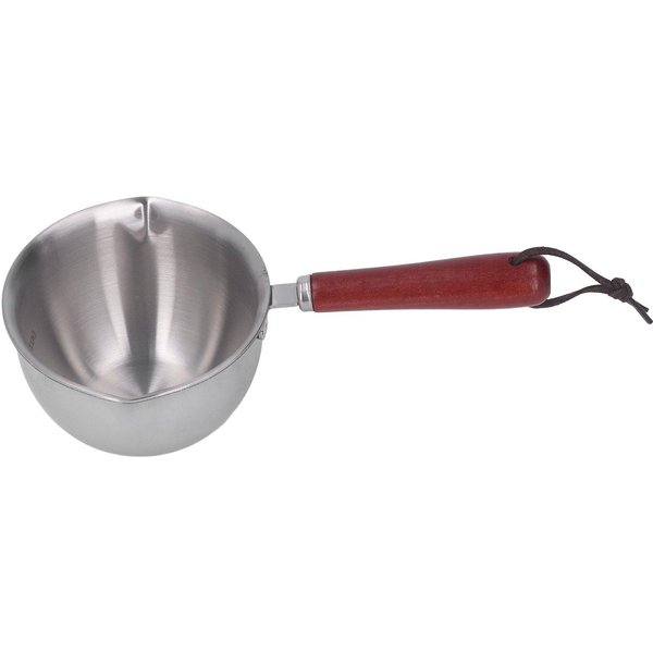 Calentador De Leche Mantequilla Café Acero Inoxidable 304 Mini Cazo Para Derretir Mantequilla Con 2 Boquillas Vertedoras Para L(For 6.5-9Kg)-image