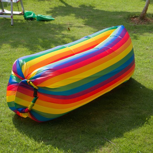 Sofa LeżAnka Air Couch Camping Mata Do Spania Nadmuchiwana Wodoodporna Materac Basen KrzesłO PlażOwe Na ZewnąTrz Na Pikniki Z Plecakiem One Seat-image