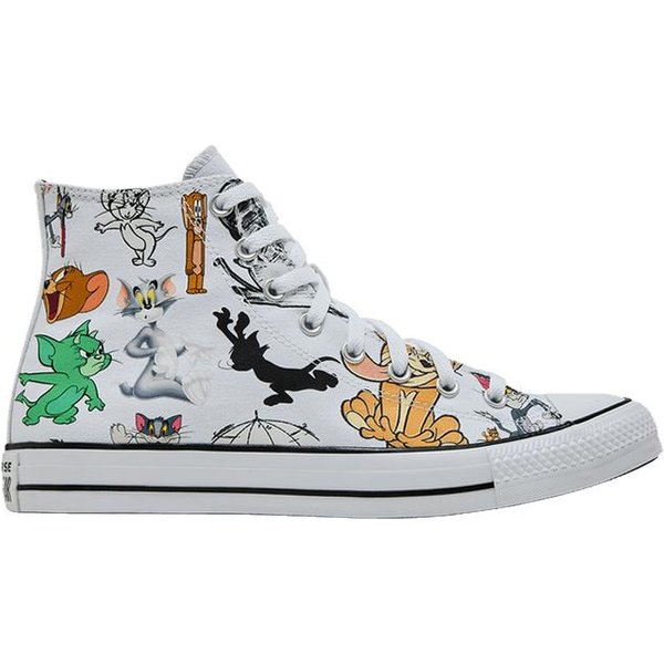 Tom I Jerry X Converse Chuck Taylor All Star High 'Nadruk Na CałEj Powierzchni' 36.5 White-image