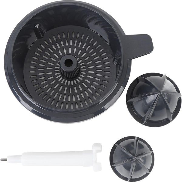 Procesador De Alimentos Exprimidor Prensa Colador Accesorio ABS Extractor De Jugo Piezas De Repuesto Para TM5 TM6 L(For 6.5-9Kg) Black-image