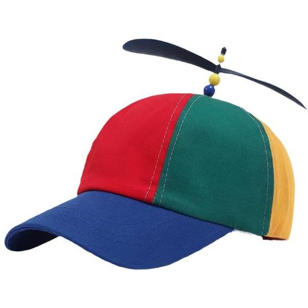Zabawna Czapka Typu Snapback Helikopter śMigłO Przygoda Tata Kapelusz TęCza Bambusowa WażKa Czapka Z Daszkiem Czapka Z Daszkiem Dla DorosłYch Dzieci ChłOpcy DziewczęTa L Niebieski-image