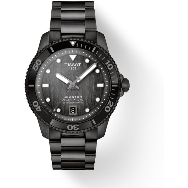 Reloj De Moda Para Hombre Tissot De Acero Inoxidable Con Esfera Gris T120.807.33.051.00 Gray-image