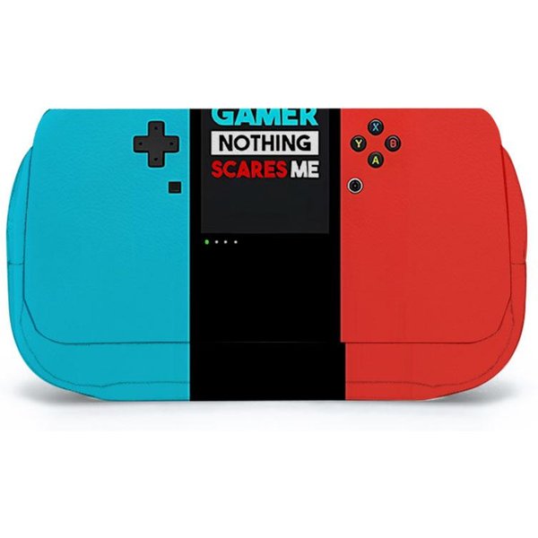 Estuche De LáPices De Doble Capa Con Tapa De Consola De Juegos Para NiñOs/NiñAs Mejores Regalos Dibujos Animados 2D Material Escolar Estuche Para LáPices-image