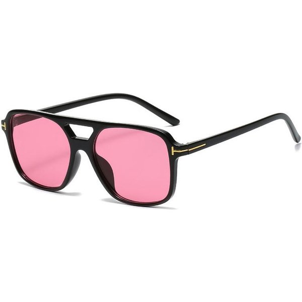 Vintage Kwadratowe Okulary PrzeciwsłOneczne Damskie Okulary PrzeciwsłOneczne W Stylu Retro Kobiece Modne Cukierkowe Kolory Okulary ZewnęTrzne-image