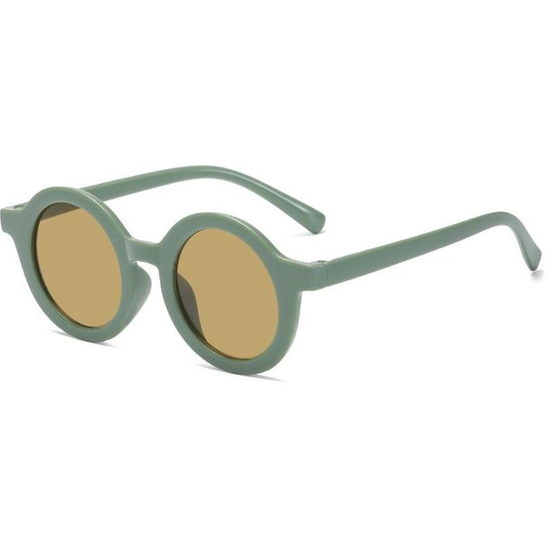 Ochrona UV Polaryzacyjne Ochrona UV Lekkie Wygodne TrwałE Wysoka Jakość Stylowe Retro OkrąGłE Okulary PrzeciwsłOneczne Gray-image