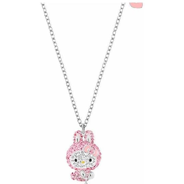 Collar De AleacióN De Conejo Hello Kitty De Swarovski Para Mujer 5167916 Box White-image