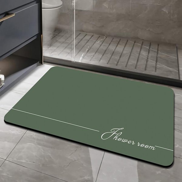 Alfombrilla De HabitacióN Absorbente De Barro Diatomeas Wabi-Sabi Resistente A La Suciedad Resistente Al Desgaste Alfombrilla Para Pies Toalla Sanitaria Secado RáPido Alfombrilla Antideslizante W955Ww-60*90Cm-image