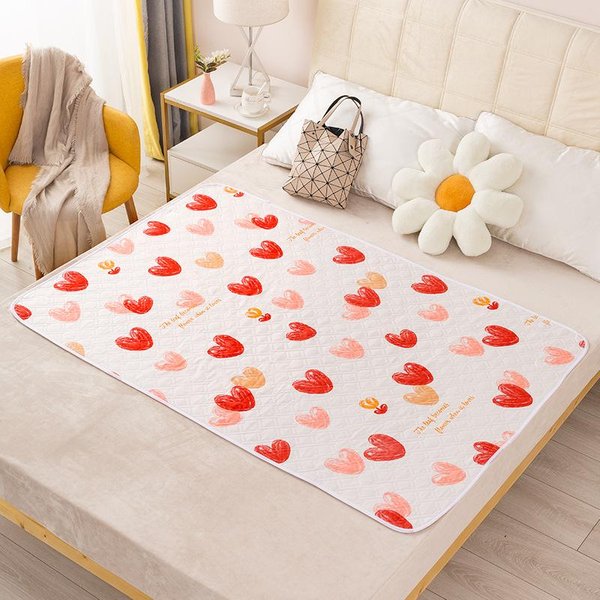 Almohadilla Menstrual Antifugas, Almohadilla Para Orina, Almohadilla Para Incontinencia Para Personas Mayores, Protector De Cama, PañAl Para Adultos, SáBana, Tela Transpirable, Impermeable, Lavable, ColchóN 70*90Cm-image