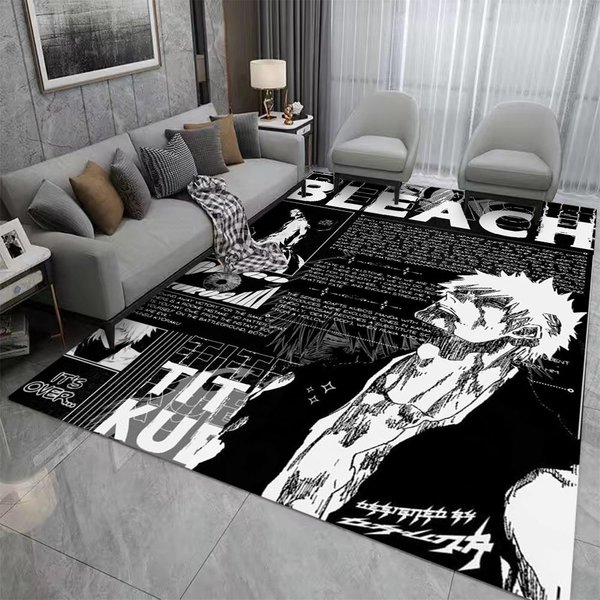 Dywan Z Motywem Anime Do Salonu, Dekoracja Domu, Sofy, DużY Dywan Do Zabawy Dla Dzieci, Mata PodłOgowa Dekoracyjna, Mata Do Jogi, DużY Dywan 40X60Cm-image