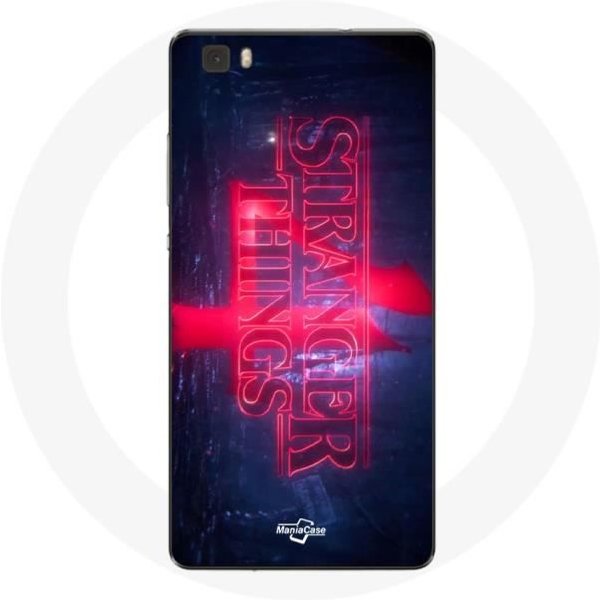 Funda Para Huawei P8 Lite Stranger Things Logo Transparente Temporada 4 TráIler 2022-image