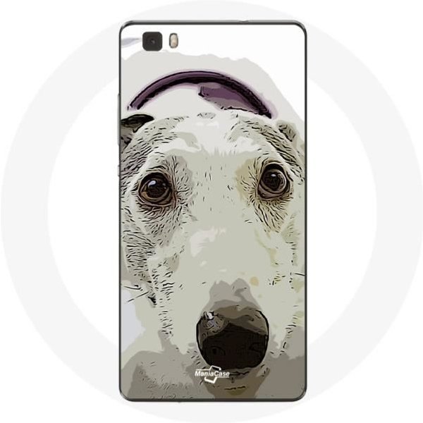 Coque Pour Huawei P8 Lite LéVrier Greyhound Race De Chiens-image