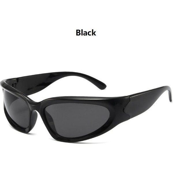 Y2K Klasyczne Punkowe Okulary PrzeciwsłOneczne Owijane Vintage Stylowe Sportowe Okulary MężCzyźNi Kobiety Luksusowe Designerskie Okulary PrzeciwsłOneczne Gogle UV400-image