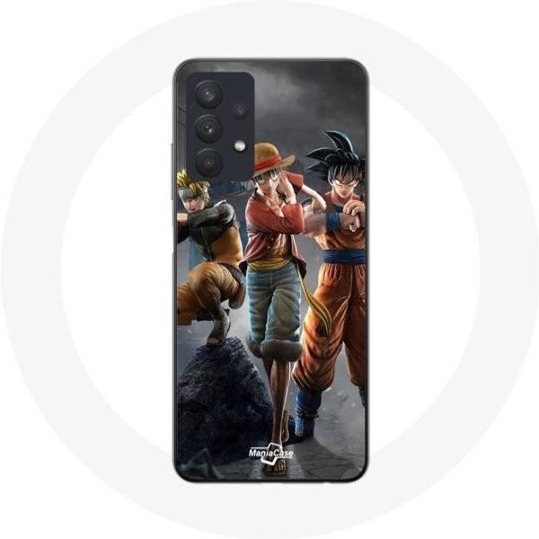Funda - Maniacase - Samsung Galaxy A32 5G - 3D - Anime Manga - Flexible-image
