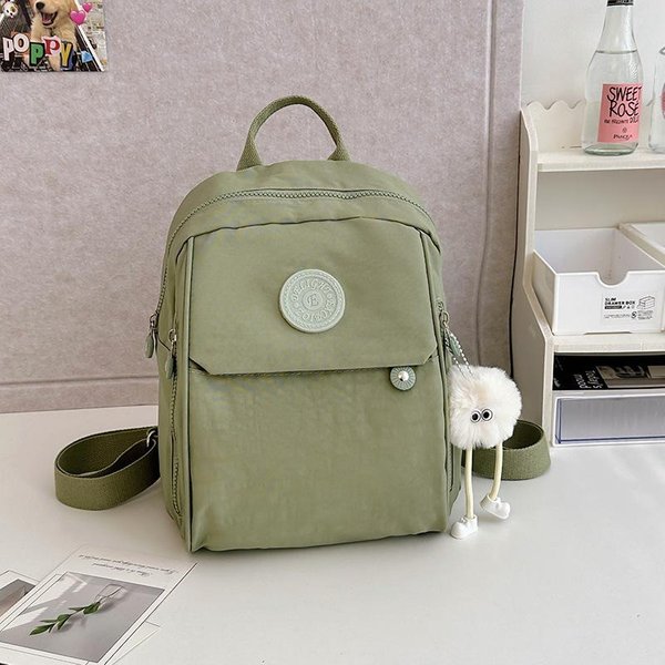 Mini Bolso PequeñO JaponéS Bolso De Hombro De Tela Oxford Femenino Impermeable Nueva Moda Joker Mochila De Lona.-image