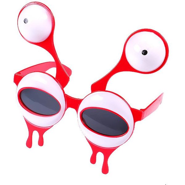 Gafas De Sol De AlieníGena De Ojos Grandes Gafas Divertidas Para Fiesta Accesorios Para Fotos Moda Para NiñOs Adultos Gafas Decorativas Red-image