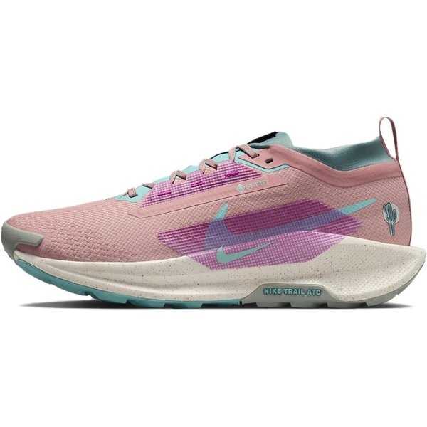 Nike React Pegasus Trail 5 Gore-Tex Red Stardust Green Frost 42.5 Gray-image