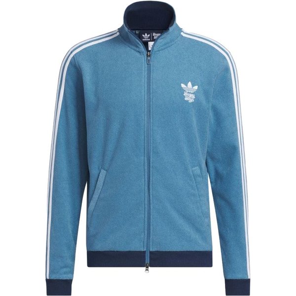 Chaqueta Adidas Originals Para Hombre Azul L Gray-image