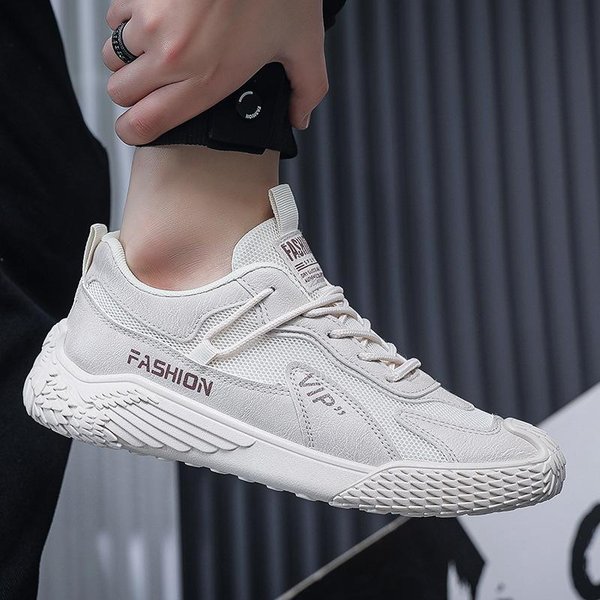 Zapatos Nuevos Para Hombre Malla Transpirable Zapatos Deportivos Zapatos Casuales Para Hombre Zapatos ÚNicos De Moda Para Hombres JóVenes 44 Gray-image