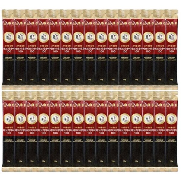 Extracto De Ginseng Rojo Coreano Pungnyeonbogam De 6 AñOs Everyday 100P, Everyday 100 15G (6 Opciones) Everyday 100 X 30Pcs-image