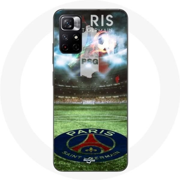 Coque Maniacase Pour Redmi Note 11 5G Paris Saint Germain Benfica Negro-image