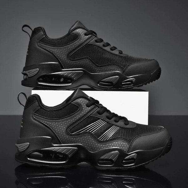 Nuevos Zapatos Para Hombre Zapatillas Casuales Masculinas Zapato De Hombre Tenis Zapatos De Lujo Zapatilla De Deporte Carrera Zapatos Transpirables Mocasines De Moda Running 47 Black-image