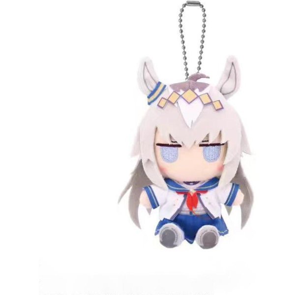 Nowa Gra Uma Musume Pretty Derby Pluszowa Kawaii Akcesoria Anime Symboli Rudolf Oguri Czapka Tamamo Cross Pluszaki 10Cm Lalka-Wisiorek-image