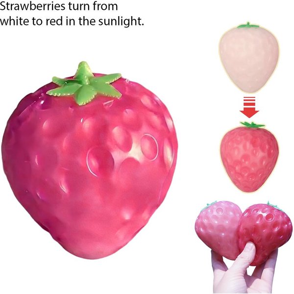 KolorująCa Gniotek Mango Squishy Symulacja RozciąGliwe Mango PiłEczki Anty Stresowe Powolny PowróT Uwalnianie Stresu Zabawka Do śCiskania Prezent-image
