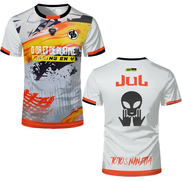 Koszulka PiłKarska MM9 JUL 90-Minutowa - MęSka Letnia Koszulka Oversize SzybkoschnąCa, T-Shirt Do SportóW Outdoorowych I Treningu Fitness S Gray-image