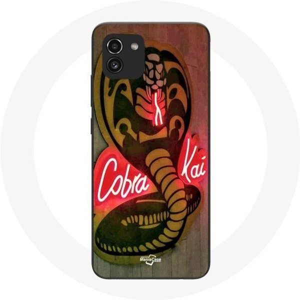 Funda Para Samsung Galaxy A03 Logo Cobra Kai PóSter Serie-image
