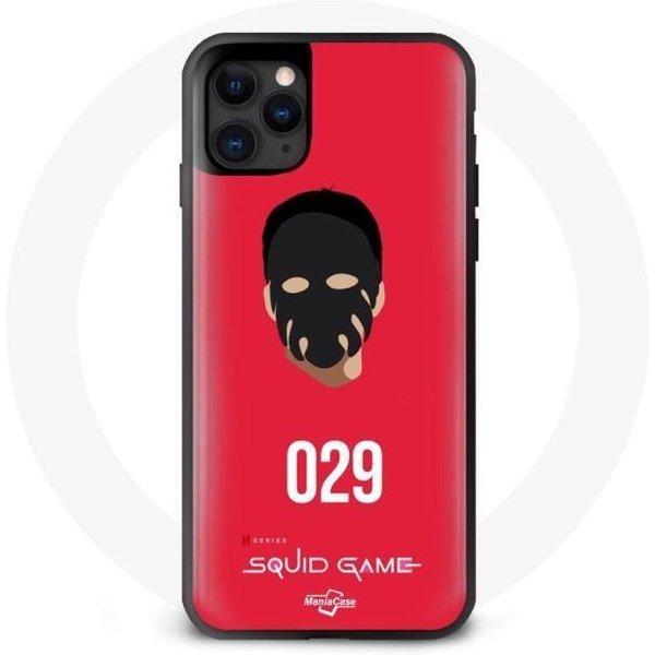 Funda Maniacase Para Iphone 13 Mini Squid Game Hwang Jun Ho Negro-image