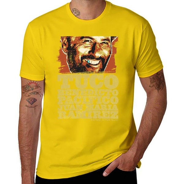 Tuco Benedicto Pacifico Juan Maria Ramirez The Good The Bad And The Ugly Camiseta Tallas Grandes Sublime Camisetas De Corte Ajustado Para Hombre S-image