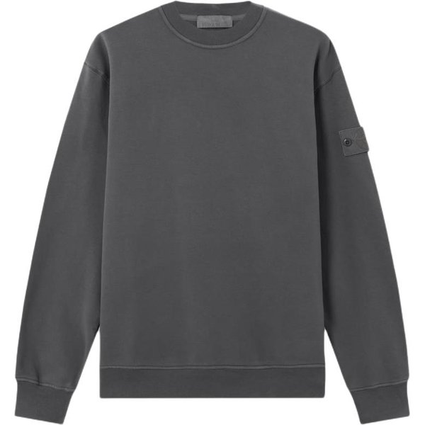 Stone Island Naszywka Bluza Z OkrąGłYm Dekoltem I DłUgim RęKawem MęSka Bluza K2S156100069S0F28V0067 XL-image